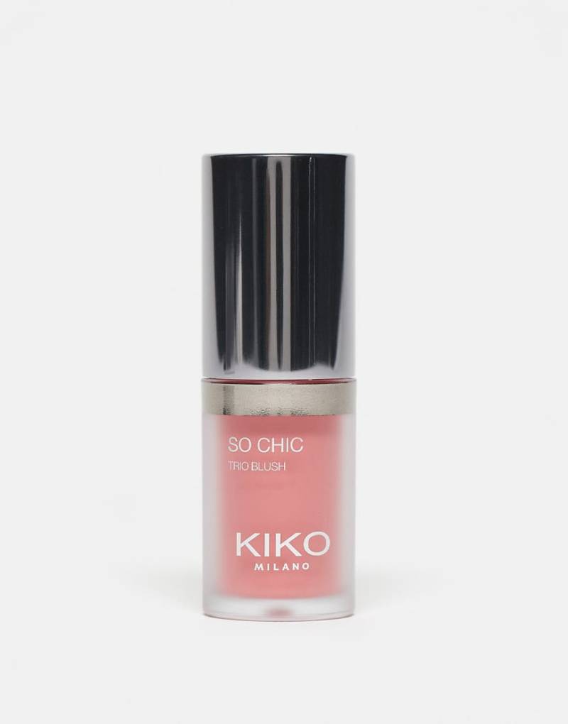 KIKO Milano - Skin Lover So Chic Trio Blush - Rouge - 03 Pink Whisper-Rosa von KIKO Milano