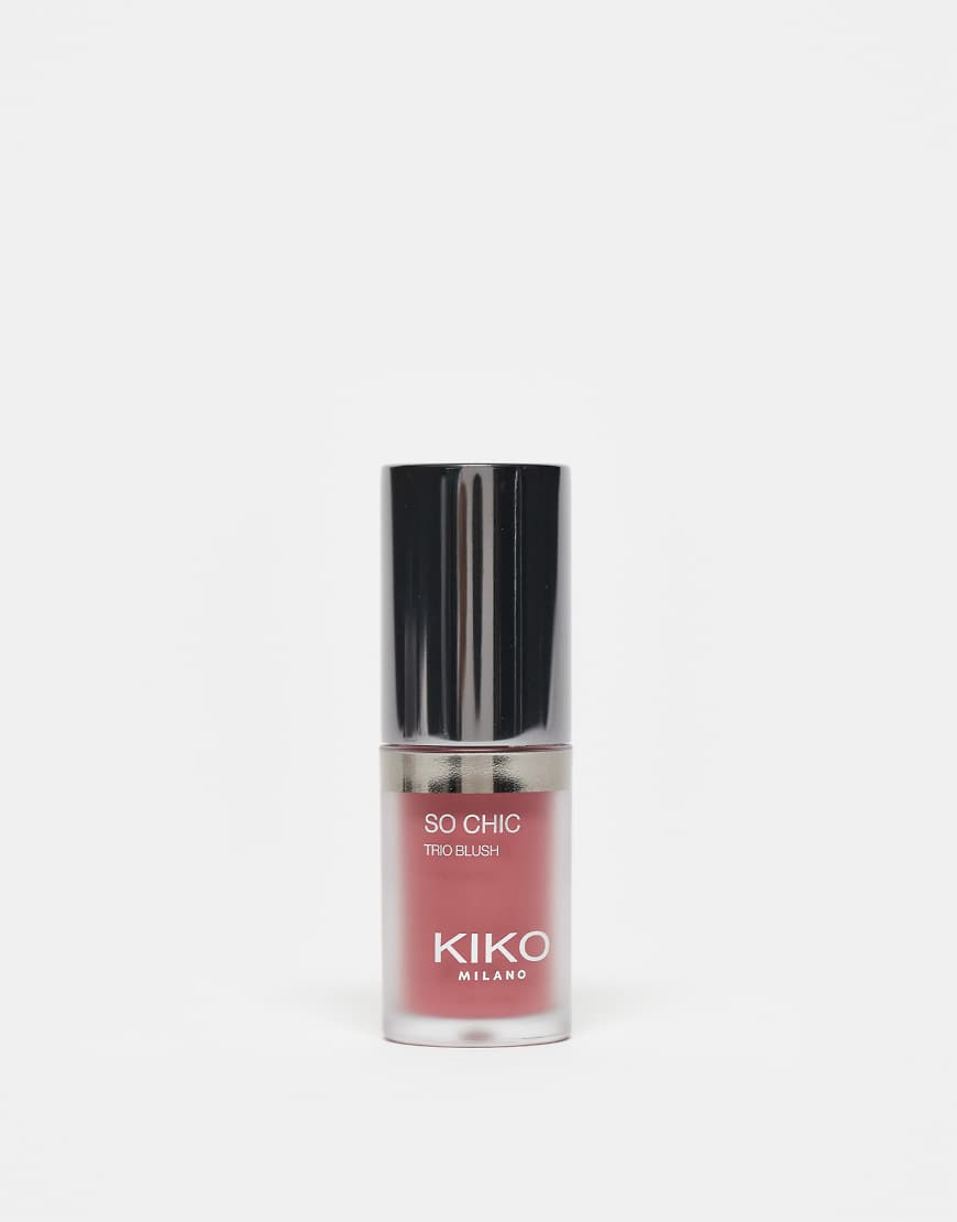 KIKO Milano - Skin Lover So Chic Trio Blush - Rouge - 04 Ruby Bliss-Rosa KIKO Milano - Skin Lover So Chic Trio Blush - Rouge - 04 Ruby Bliss-Rosa von KIKO Milano