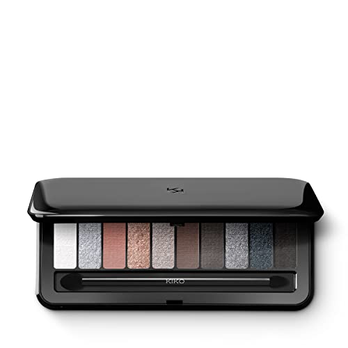 KIKO Milano Soft Nude Eyeshadow Palette 03 | Palette Mit 10 Lidschatten Mit Verschiedenen Finishes: Schimmernd, Matt Und Metallisch von KIKO