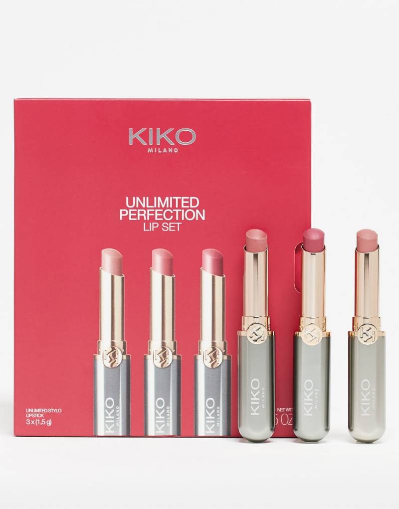 KIKO Milano - Unlimited Perfection - Lippenstift-Set-Bunt KIKO Milano - Unlimited Perfection - Lippenstift-Set-Bunt von KIKO Milano
