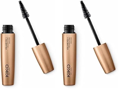 KIKO Milano Volumeyes+ Mascara | Pflegende Mascara Mit Volumeneffekt (Packung mit 2) von KIKO Milano