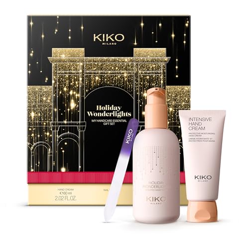 KIKO Milano Holiday Wonderlights My Handcare Essential Gift Set, Handpflege-Geschenkset: Seife, Feuchtigkeitsspendende Handcreme Und Nagelfeile KIKO Milano Holiday Wonderlights My Handcare Essential Gift Set, Handpflege-Geschenkset: Seife, Feuchtigkeitsspendende Handcreme Und Nagelfeile von Kiko Milano