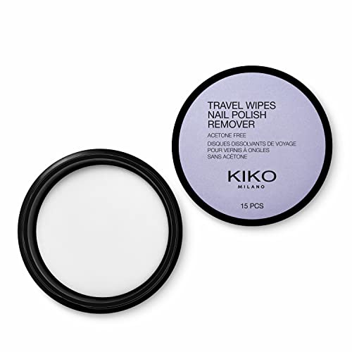 KIKO Milano Nail Polish Remover Wipes | Acetonfreie Tücher Zum Entfernen Des Nagellacks von KIKO Milano