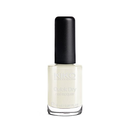 Kiko Make Up Milano Quick Dry Nail Lacquer Nail Polish Nr. 840 Milky White Inhalt: 10ml Nagellack für schöne Fingernägel. von Kiko Milano