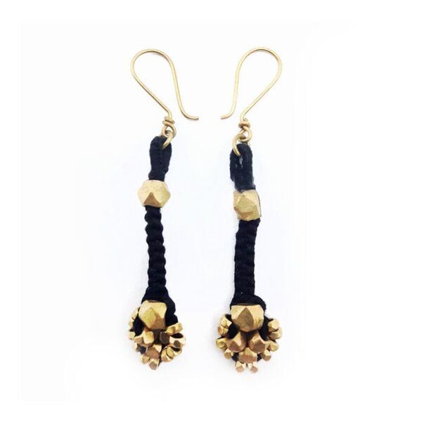 KIKOONI Dokra Ohrringe "Armor" von KIKOONI