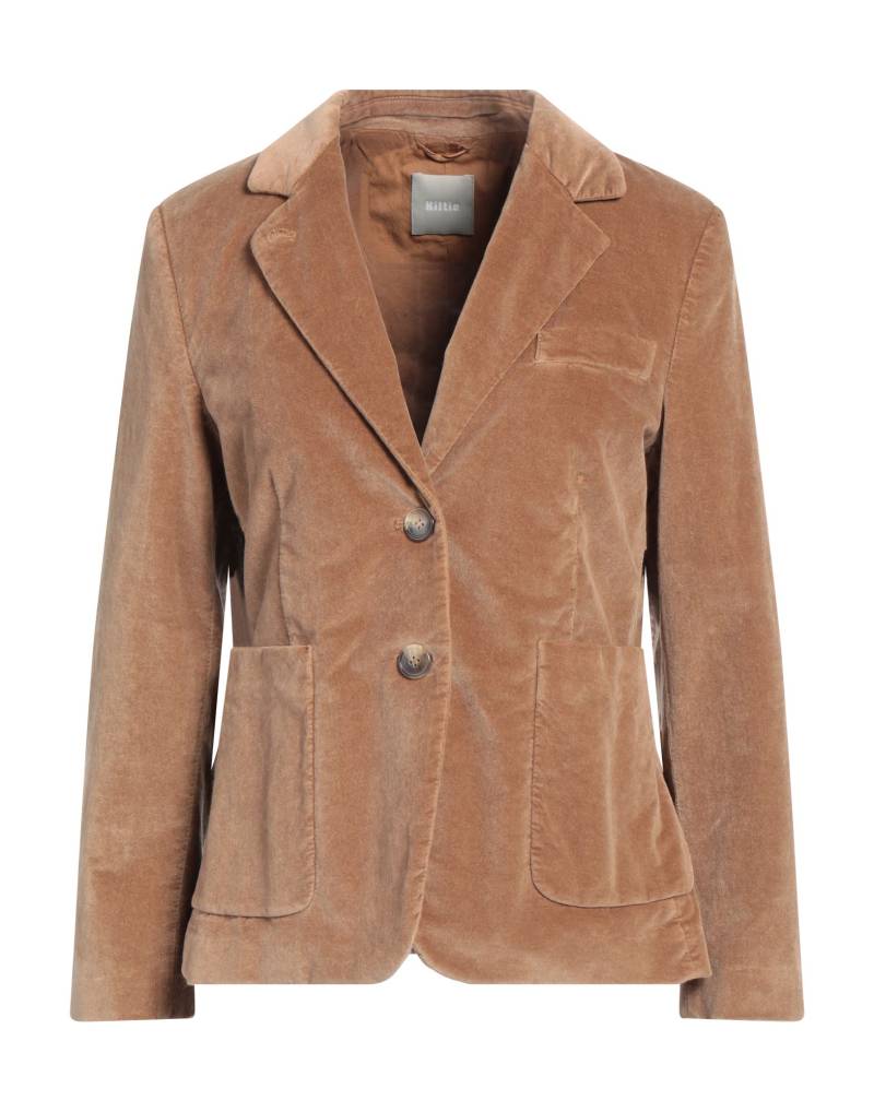 KILTIE Blazer Damen Kamel von KILTIE