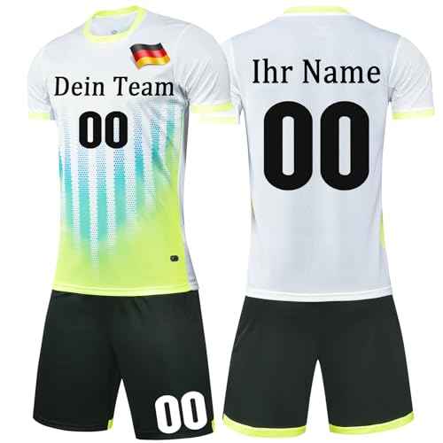 KILUZARNO Personifizieren Handball Trikot Set - Benutzerdefiniert Handball Trikot Kinder Erwachsene mit Namen Nummer Team Logo von KILUZARNO