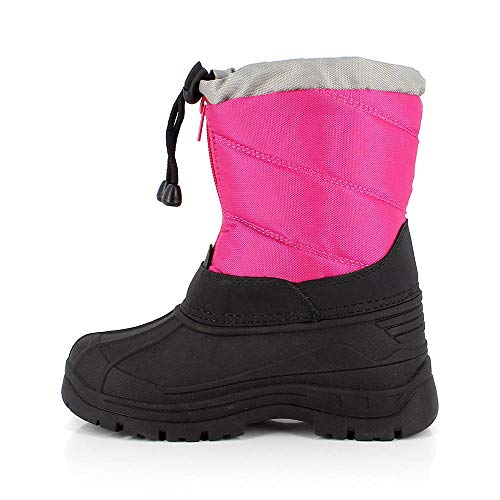 KIMBERFEEL Brazeau Schneestiefel, Fuchsien-Rosa von KIMBERFEEL