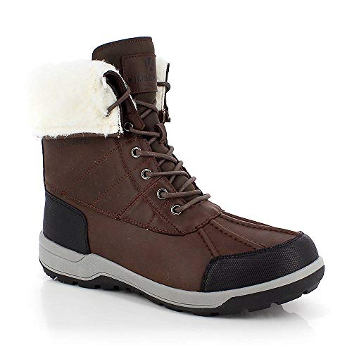 KIMBERFEEL Clara Schneestiefel für Jungen, Braun, 31/32 von KIMBERFEEL