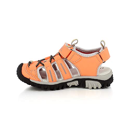 KIMBERFEEL Jungen Unisex Kinder Cabana Bequeme Sandalen, Korallenrot, 30 EU von KIMBERFEEL