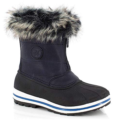 KIMBERFEEL Mädchen Cassandra Schneestiefel, blau von KIMBERFEEL