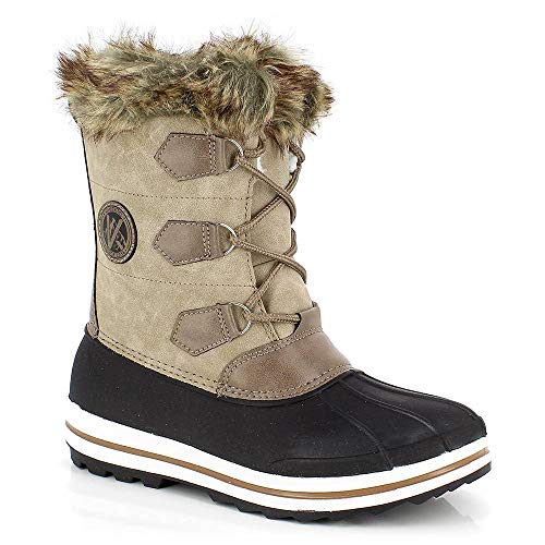 KIMBERFEEL Mädchen Cassandra Schneestiefel, blau von KIMBERFEEL