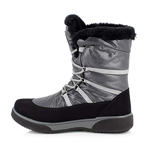 KIMBERFEEL Maska Schneestiefel, Schwarz, 41 EU von KIMBERFEEL