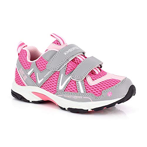 KIMBERFEEL Jungen Unisex Kinder PILATRo22 Sportschuhe, geeignet für Laufen, Trails, Bergwanderungen, Rosa, 22 EU von KIMBERFEEL