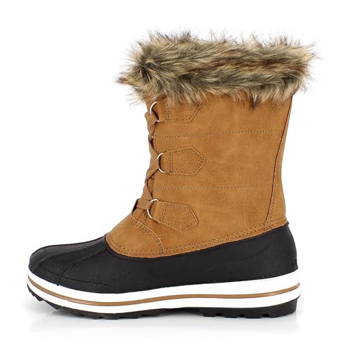 Kimberfeel ADRIANA2 Schneestiefel für Mädchen, beige, 36 EU von KIMBERFEEL