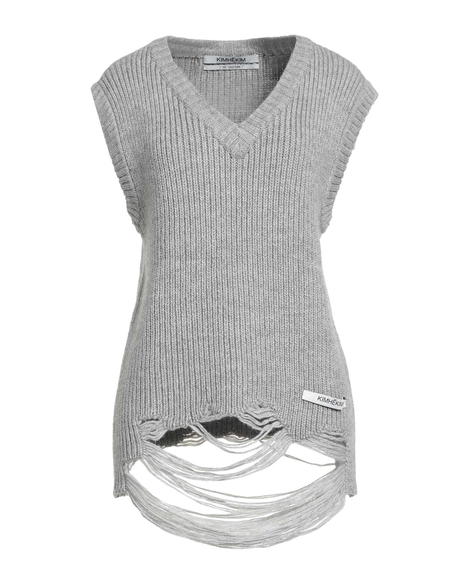 KIMHEKIM Pullover Damen Grau von KIMHEKIM