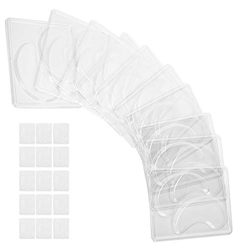 25 Transparente DIY-Formen, Tragbare, Wiederverwendbare Augenmasken-Augenmaskenform-Patch-Patch-Tray-Platten-Set von KIMISS
