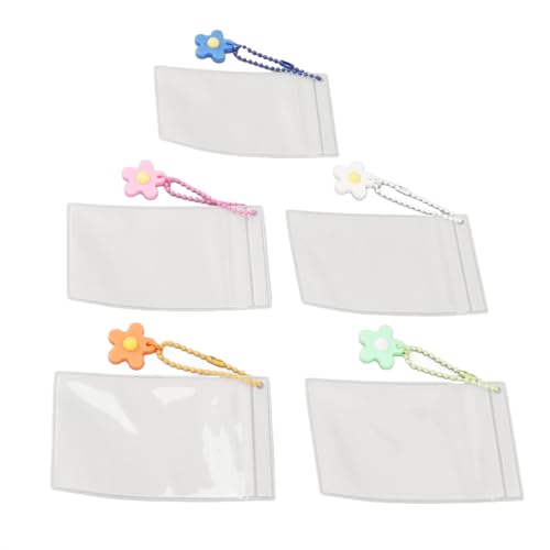 Doppelseitiger Transparenter Kartenkoffer 3 Zoll PVC -Fotohalter für Kleine Karten von KIMISS