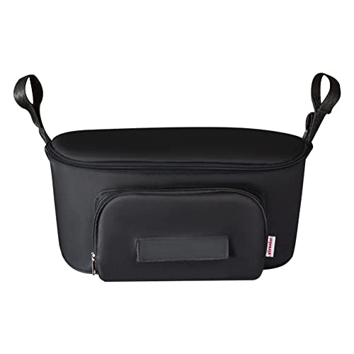 KIMISS Baby Kinderwagenstasche, Kinderwagen Hanging Bag Storage Baby Multifunktional Großer Capaci -Aufbewahrungsorganisatoren Mommy Accessoires Sky Blue Rose Rot Schwarz Grau Hanging Windel Tasse von KIMISS