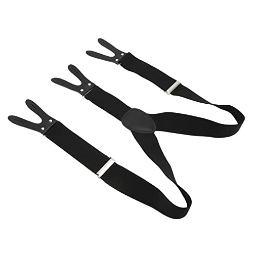 KIMISS Extra Breite Herren-Hosenträger, Hosenträger Im Knopf-Stil, Hosenträger-Clip, Hosenträger Im Knopf-Stil für Erwachsene, Hosenträger von KIMISS