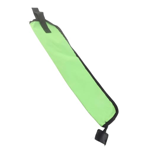 KIMISS Irin Drum Stick -Aufbewahrungsbeutel, Tragbarer Drumstick -Halter mit Griff, Roter Hangbeutel für Drumsticks, Accessoires Organizer (Green) von KIMISS