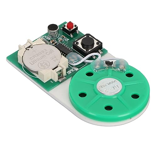 KIMISS Professionelles Button-DIY-Soundchip-Modul, 25-Sekunden-Aufnahmemodul für Grußkarten, Multifunktionaler Beschreibbarer Soundchip mit Doppelseitigem Klebeband KIMISS Professionelles Button-DIY-Soundchip-Modul, 25-Sekunden-Aufnahmemodul für Grußkarten, Multifunktionaler Beschreibbarer Soundchip mit Doppelseitigem Klebeband von KIMISS