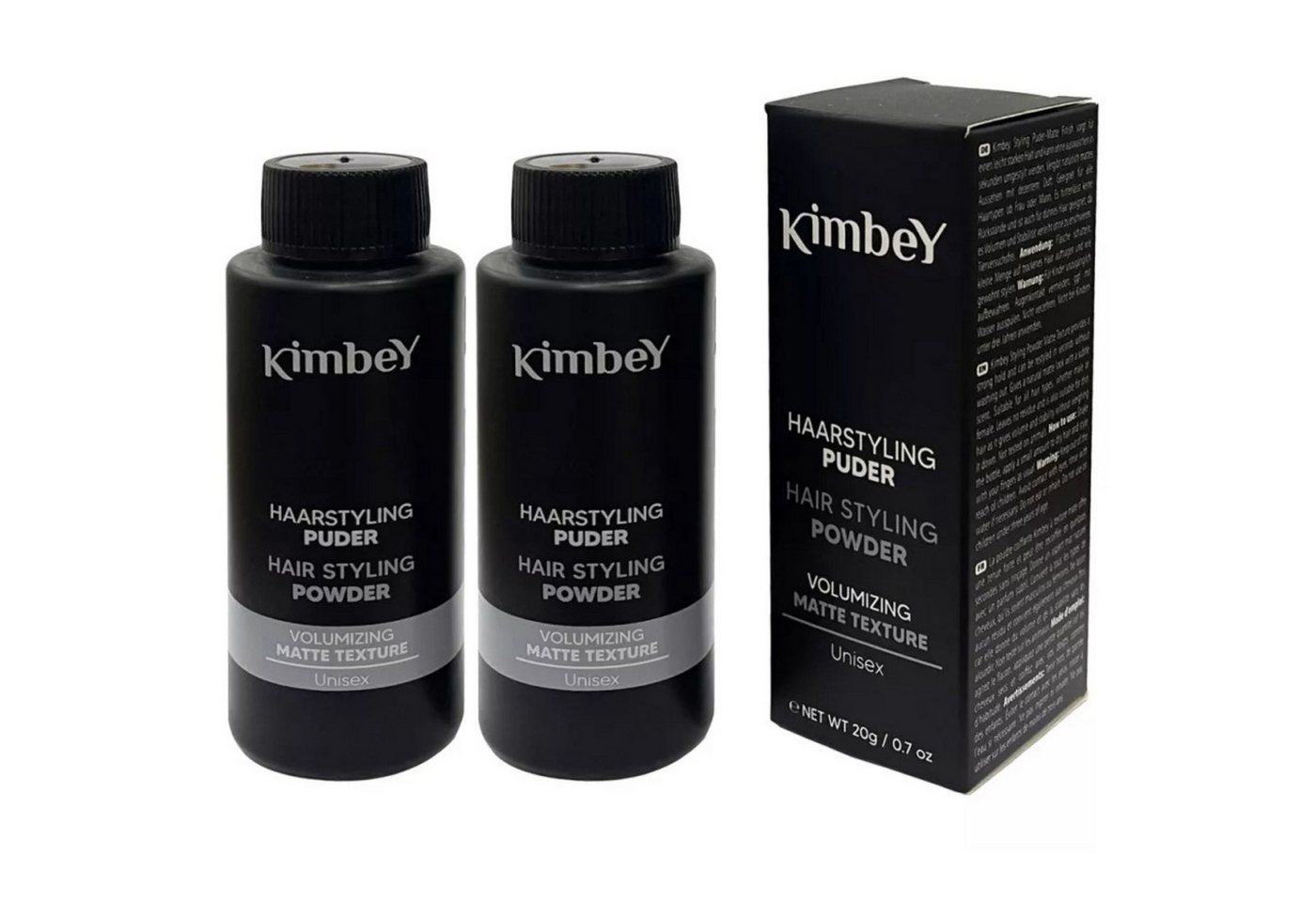 KIMTECH Haarpuder Kimbey Styling Powder Wax für Volumen & Struktur 2 x 20g KIMTECH Haarpuder Kimbey Styling Powder Wax für Volumen & Struktur 2 x 20g von KIMTECH
