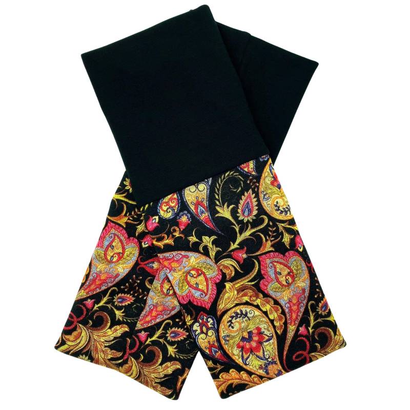 Paisley Wendestulpen Pulswärmer Pink Gold Ponte Jersey Paisley Wendestulpen Pulswärmer Pink Gold Ponte Jersey von KINDLwien