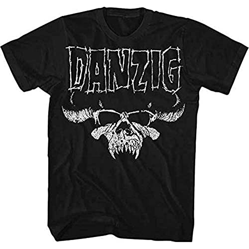 JHC Danzig Vintage Skull Logo T Shirt Black XXL von KINDOCH