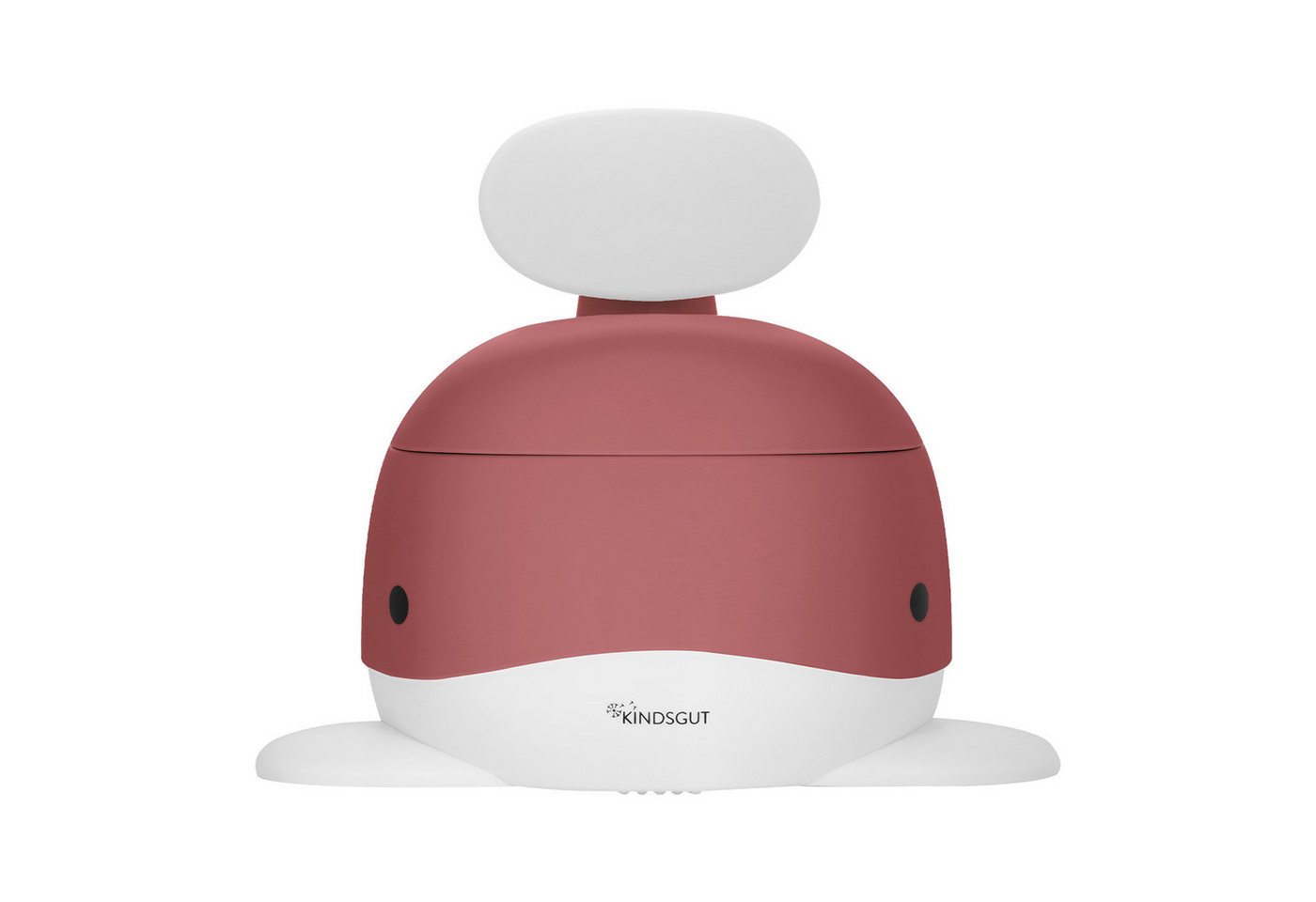 KINDSGUT Töpfchen Wal, (1-tlg), 2-in-1 Funktion, altrosa von KINDSGUT