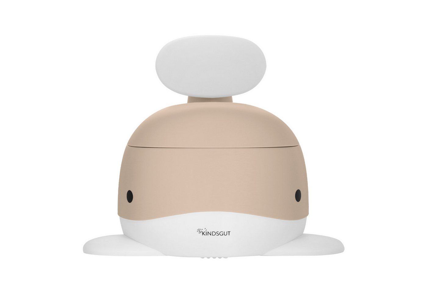 KINDSGUT Töpfchen Wal, (1-tlg), 2-in-1 Funktion, sand von KINDSGUT