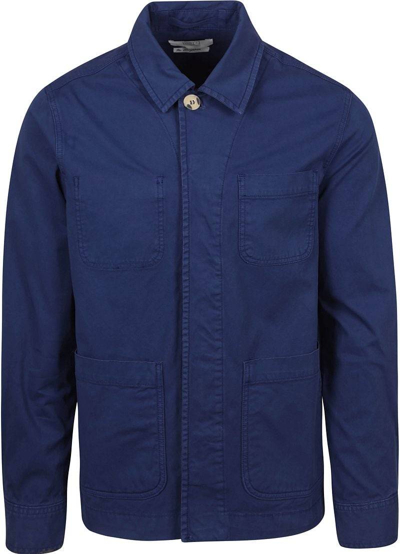 King Essentials The Benjamin Overshirt Navy - Größe XL von KING Essentials