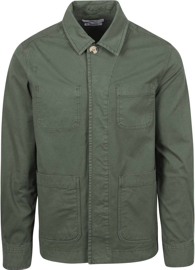 King Essentials The Benjamin Overshirt Olivgrün - Größe XXL von KING Essentials