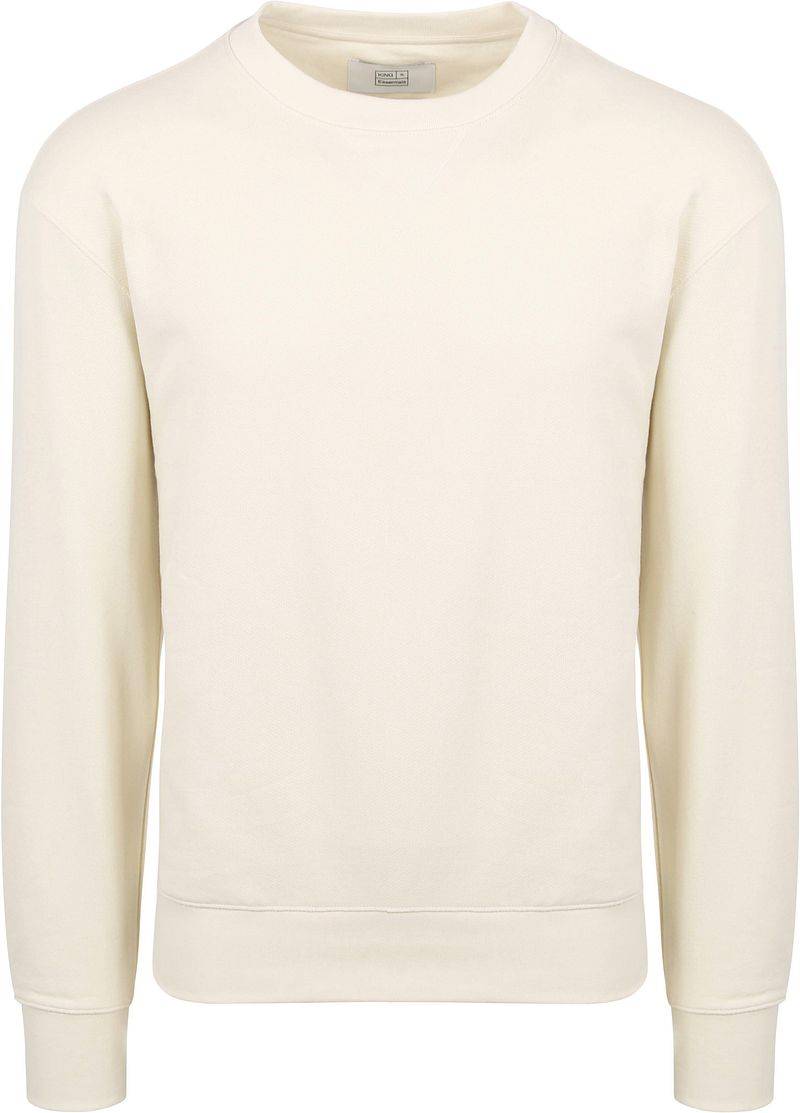 King Essentials The George Sweater Ecru - Größe XXL von KING Essentials