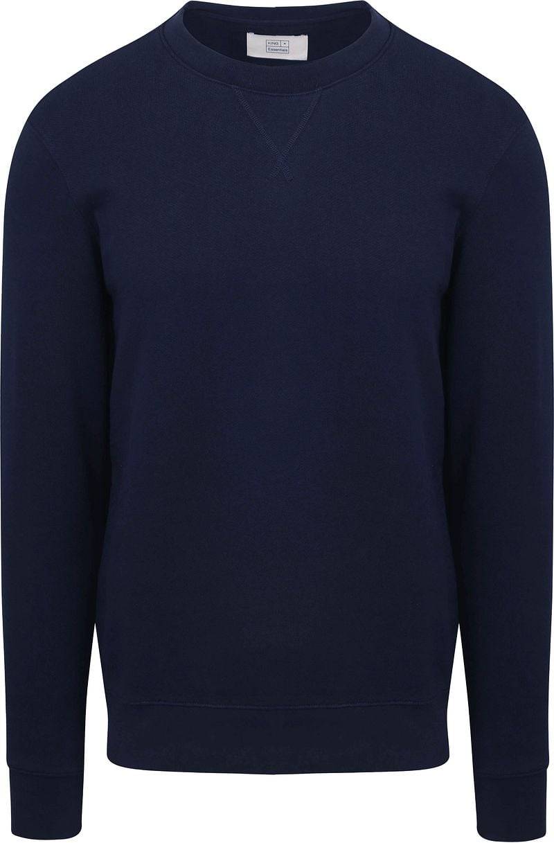 King Essentials The George Sweater Navy - Größe XXL von KING Essentials