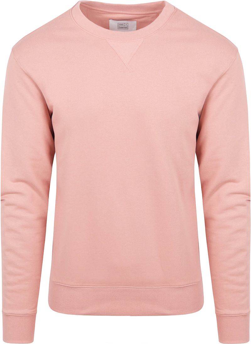 King Essentials The George Sweater Rosa - Größe XXL von KING Essentials