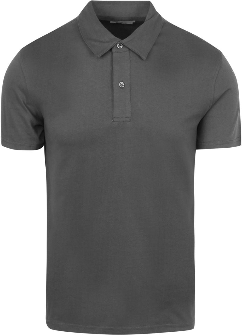 King Essentials The James Poloshirt Anthrazit - Größe L von KING Essentials