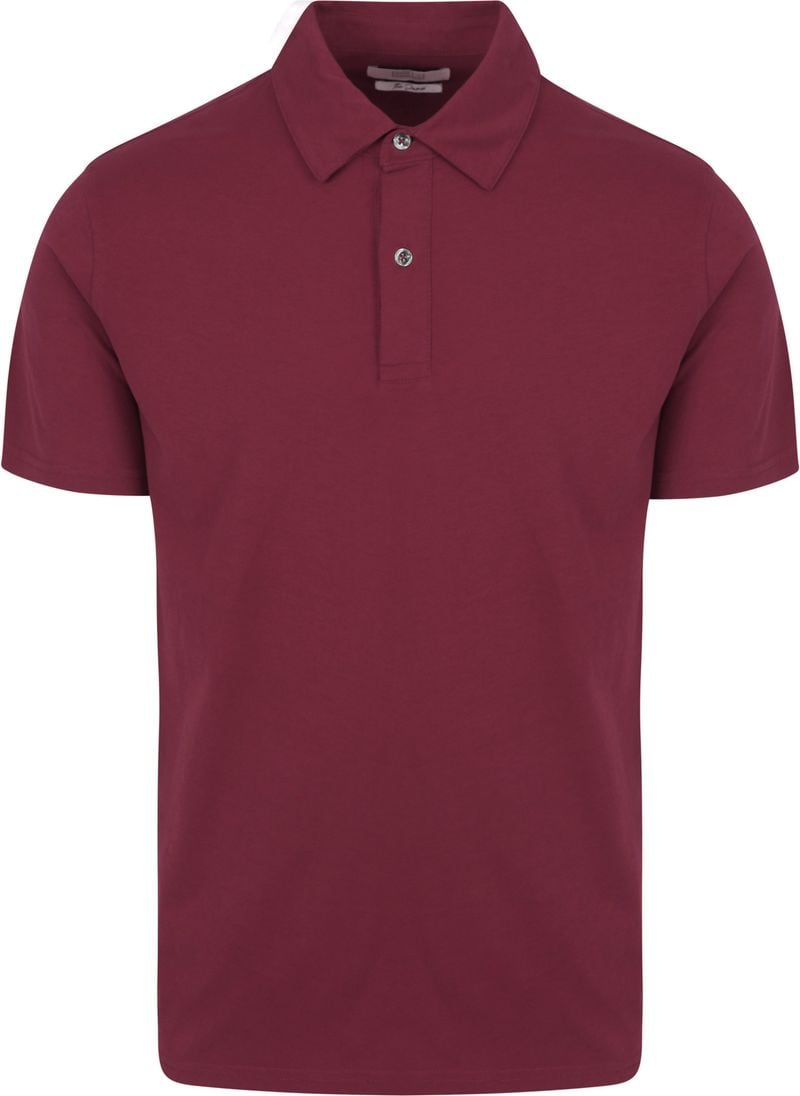 King Essentials The James Poloshirt Burgundy - Größe L von KING Essentials