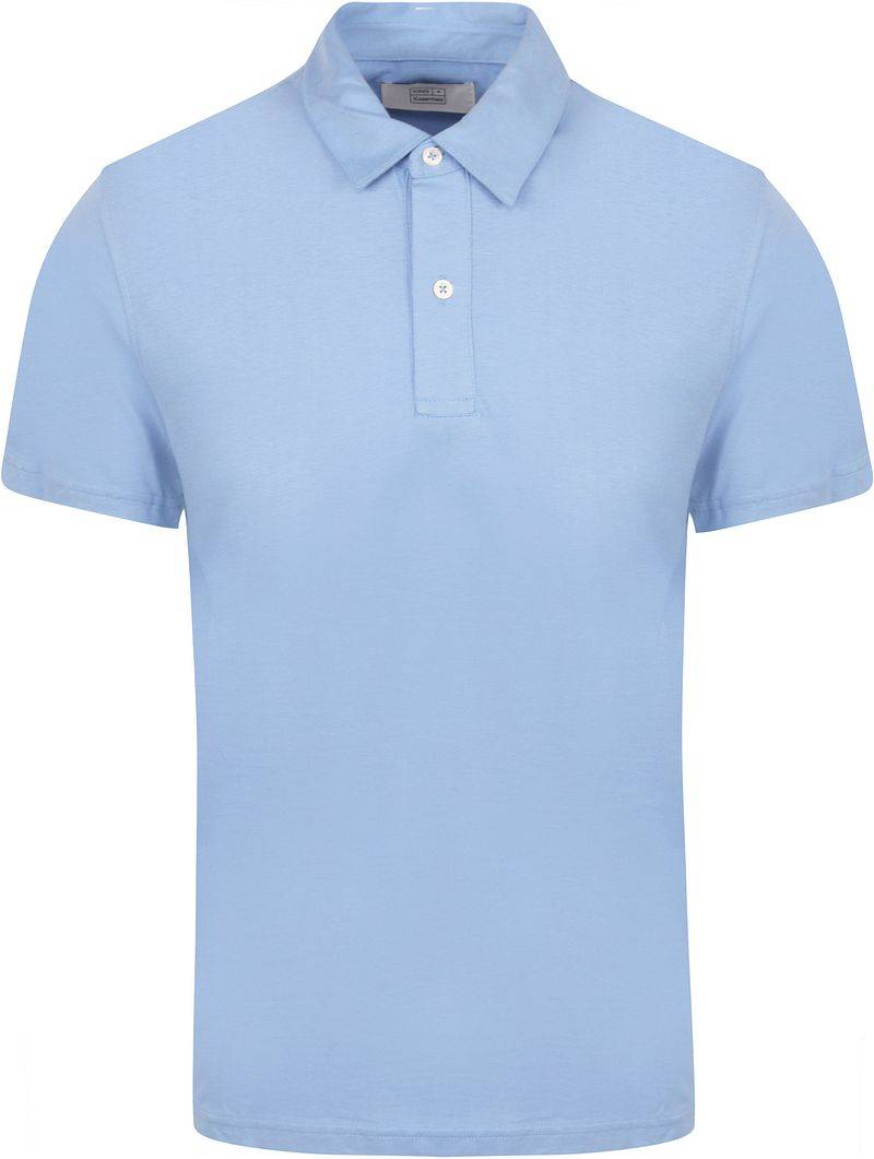 King Essentials The James Poloshirt Mid Blau - Größe M von KING Essentials