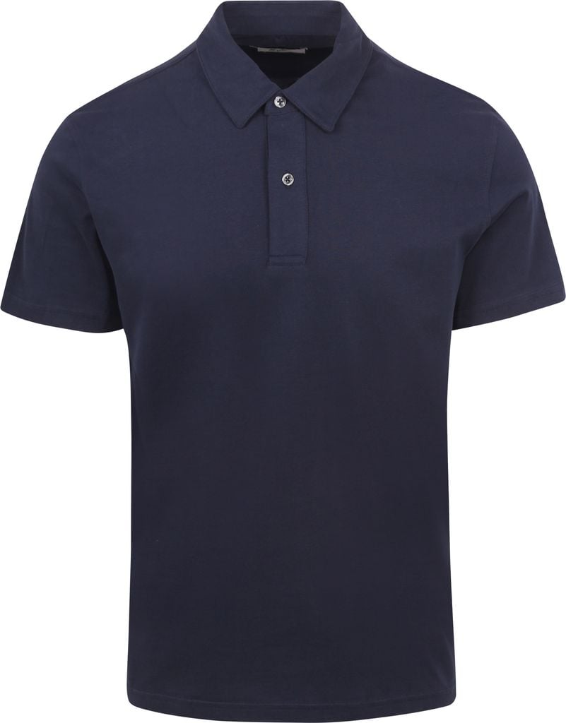 King Essentials The James Poloshirt Navy - Größe L von KING Essentials