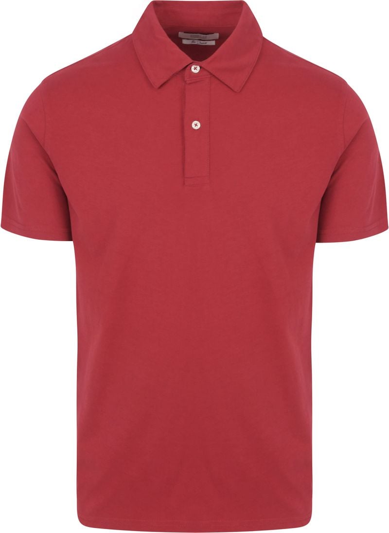 King Essentials The James Poloshirt Rot - Größe L von KING Essentials