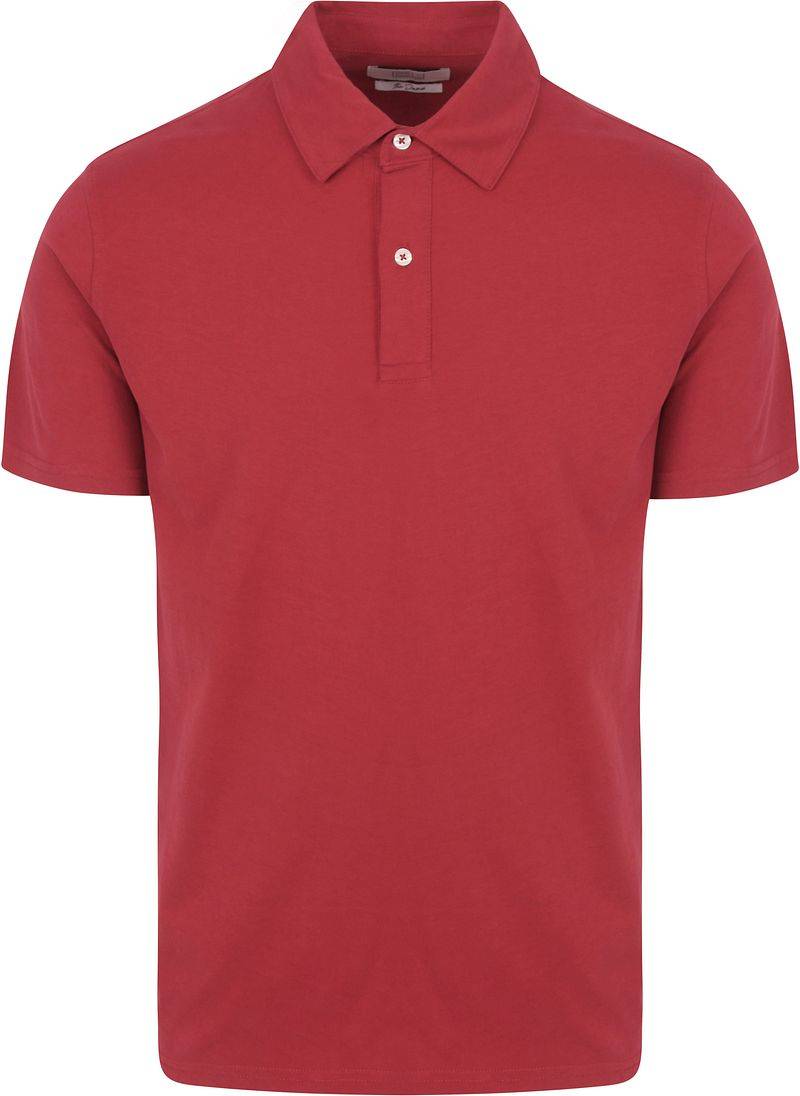 King Essentials The James Poloshirt Rot - Größe M von KING Essentials