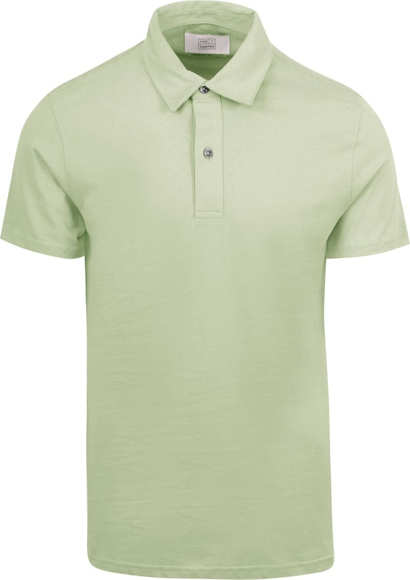 King Essentials The James Poloshirt Sage Grün - Größe L von KING Essentials