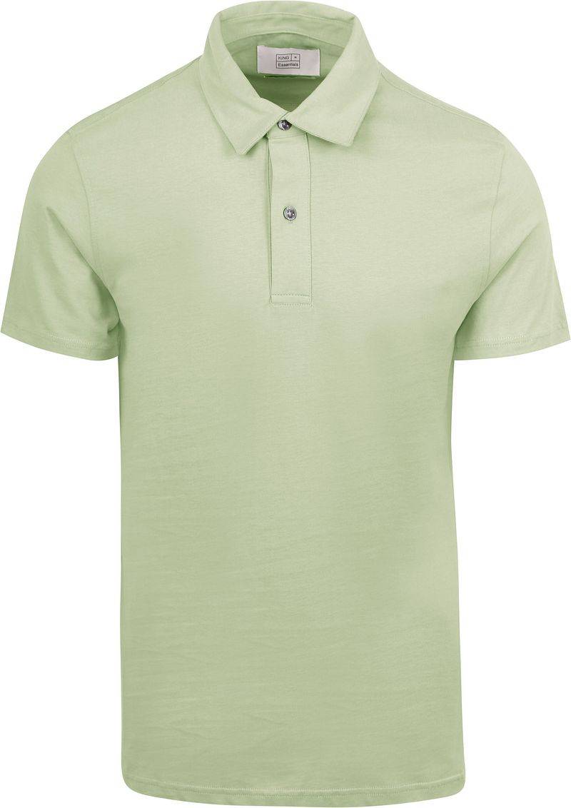 King Essentials The James Poloshirt Sage Grün - Größe XL von KING Essentials
