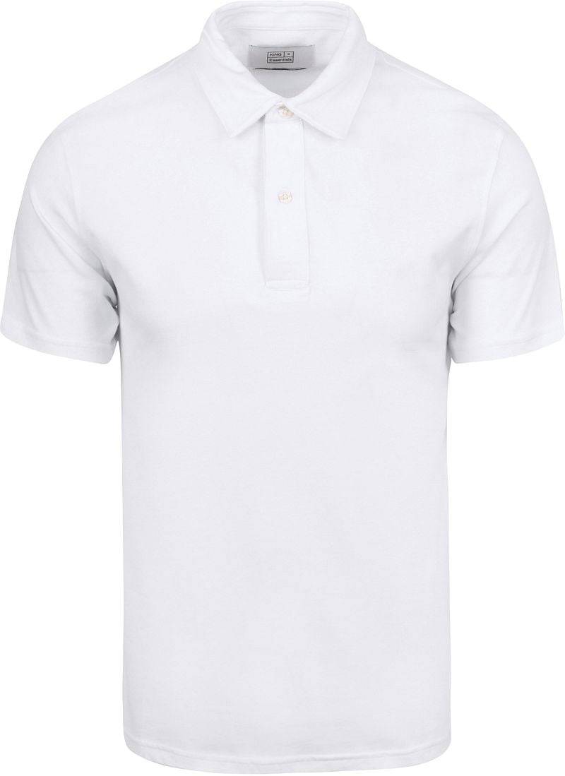 King Essentials The James Poloshirt Weiß - Größe XXL von KING Essentials