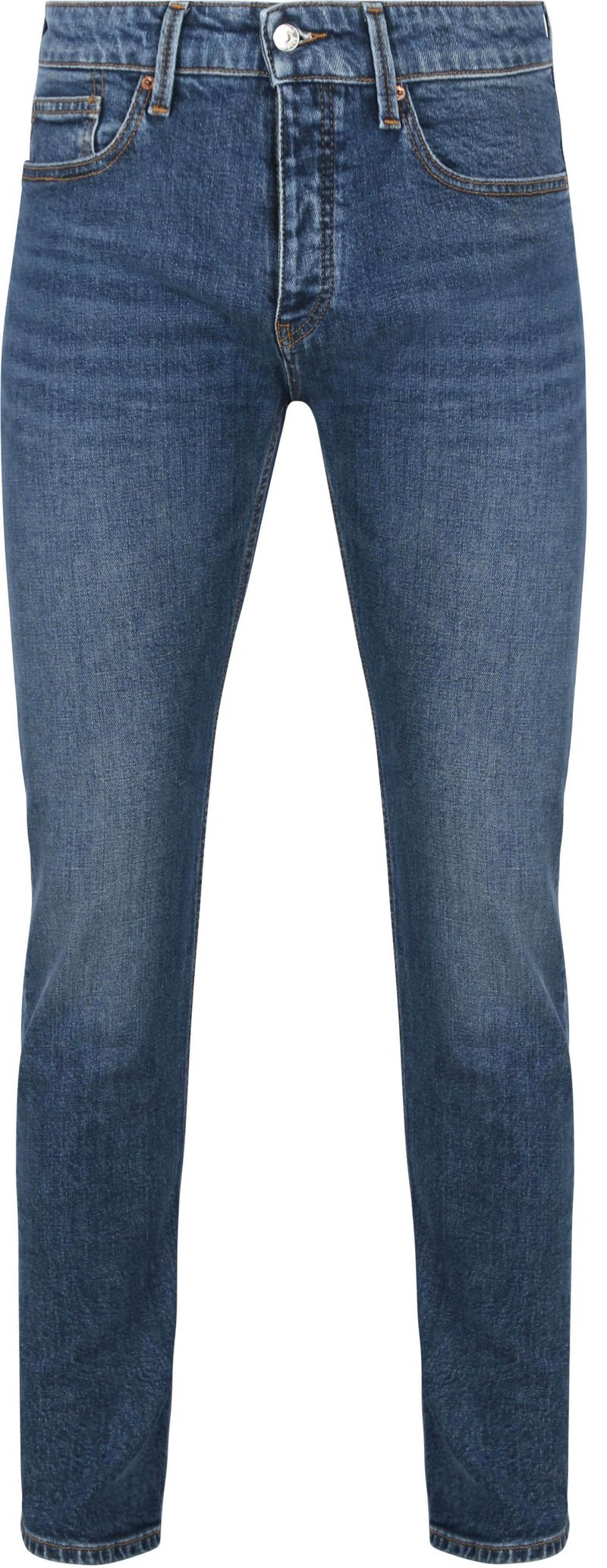 King Essentials The Jason Jeans Mid Blau - Größe W 35 - L 34 von KING Essentials