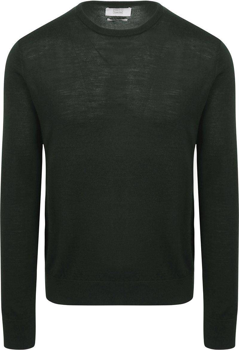 King Essentials The John Pullover Merino Dunkelgrün - Größe L von KING Essentials