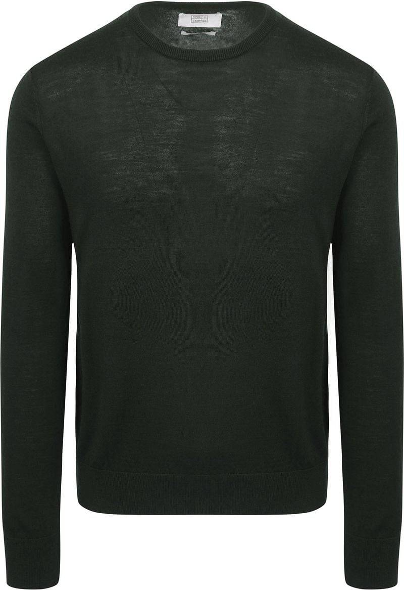 King Essentials The John Pullover Merino Dunkelgrün - Größe XXL von KING Essentials