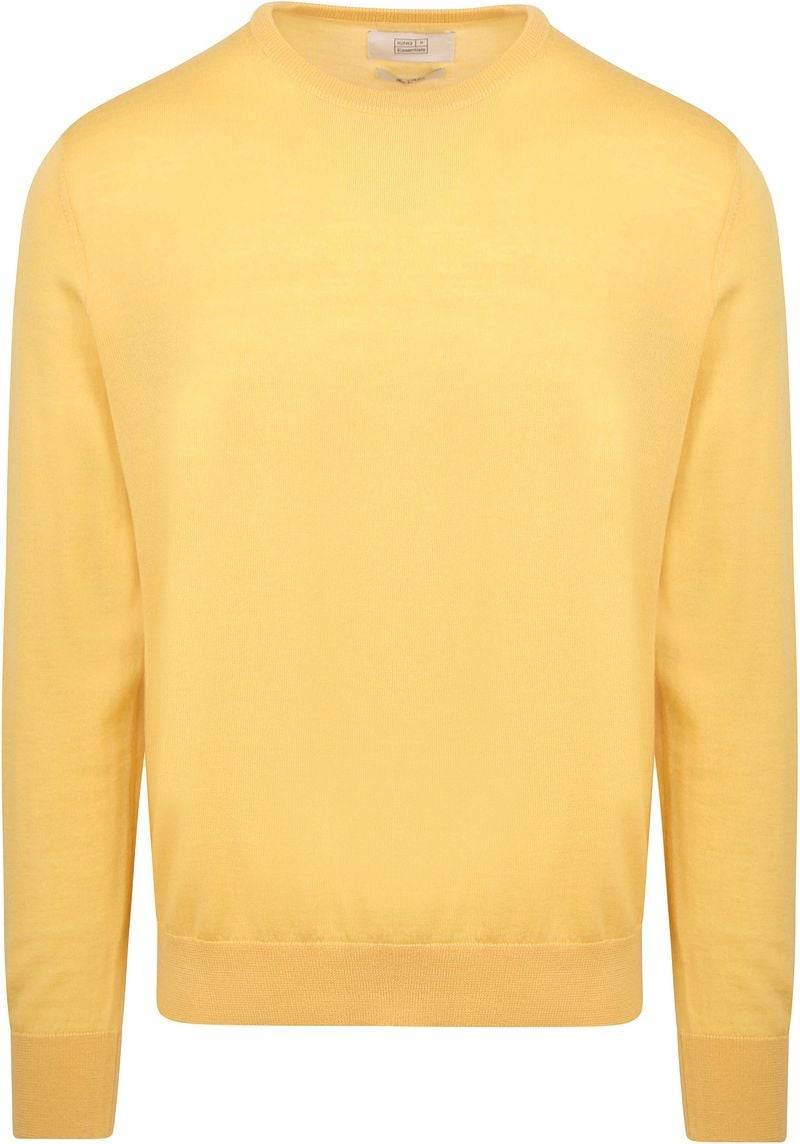 King Essentials The John Pullover Merino Gelb - Größe L von KING Essentials