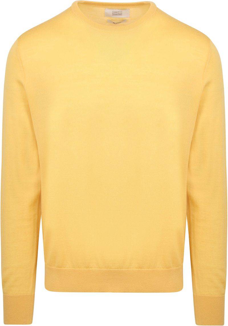 King Essentials The John Pullover Merino Gelb - Größe XXL von KING Essentials